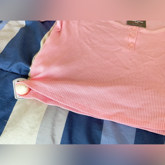 Pink waist length shirt w/ security tag! - Picture 2 of 3